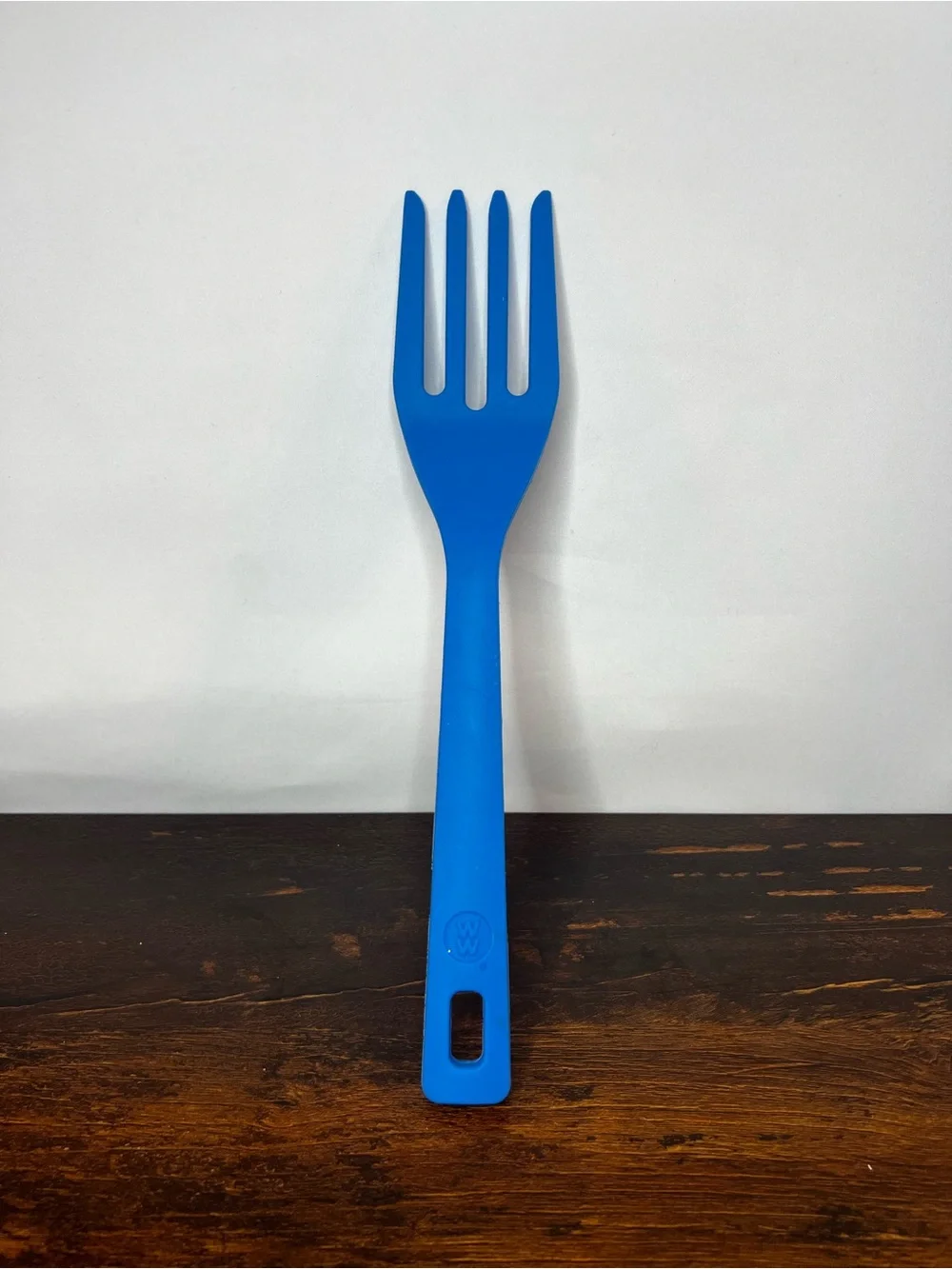 Weight Watchers Blue Silicone Serving Fork